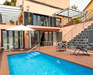 Swimming pool of House or chalet for sale in Castelldefels  with Air Conditioner, Heating and Private garden