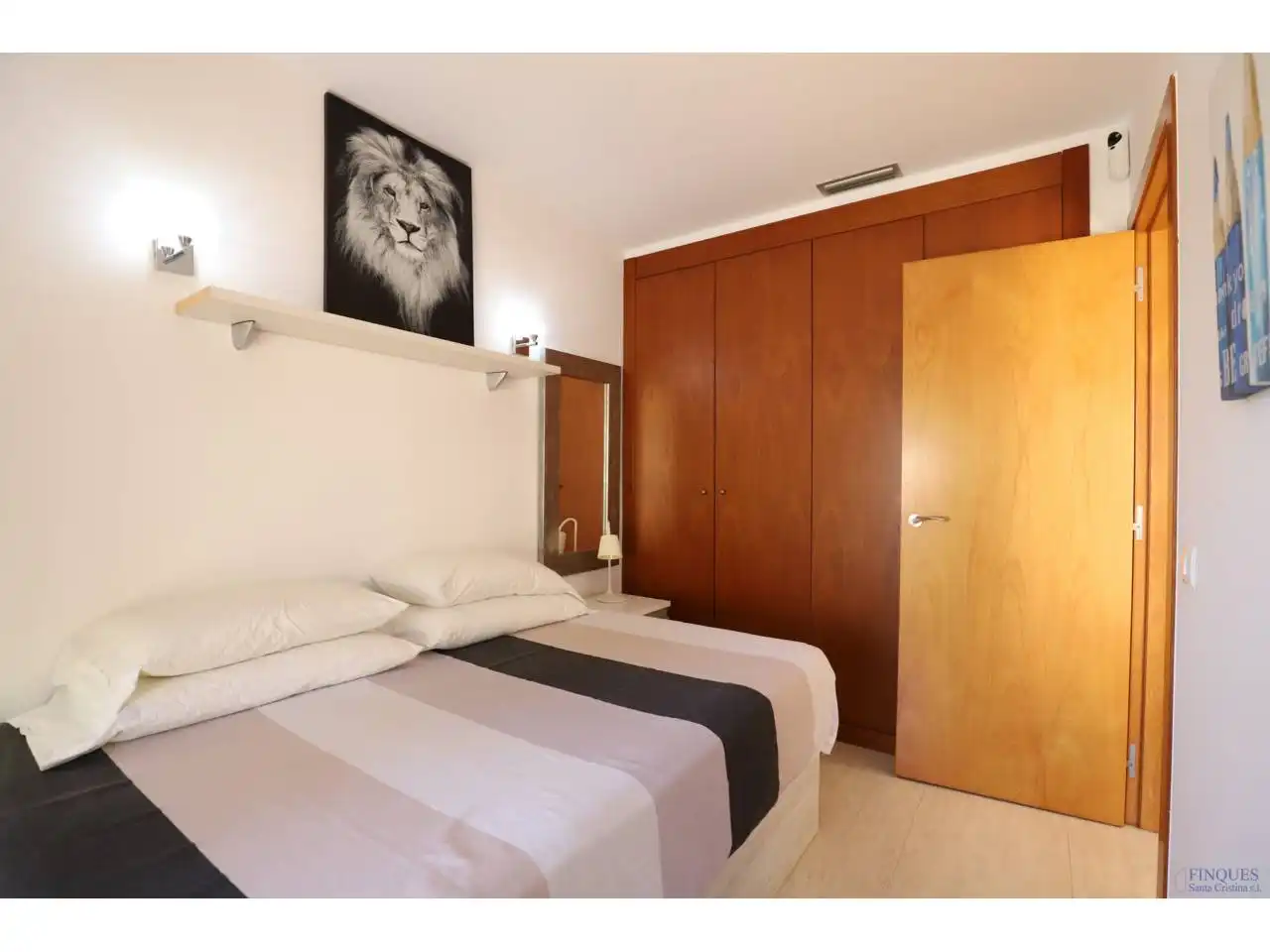 Bedroom of Flat for sale in Santa Cristina d'Aro  with Air Conditioner, Heating and Terrace