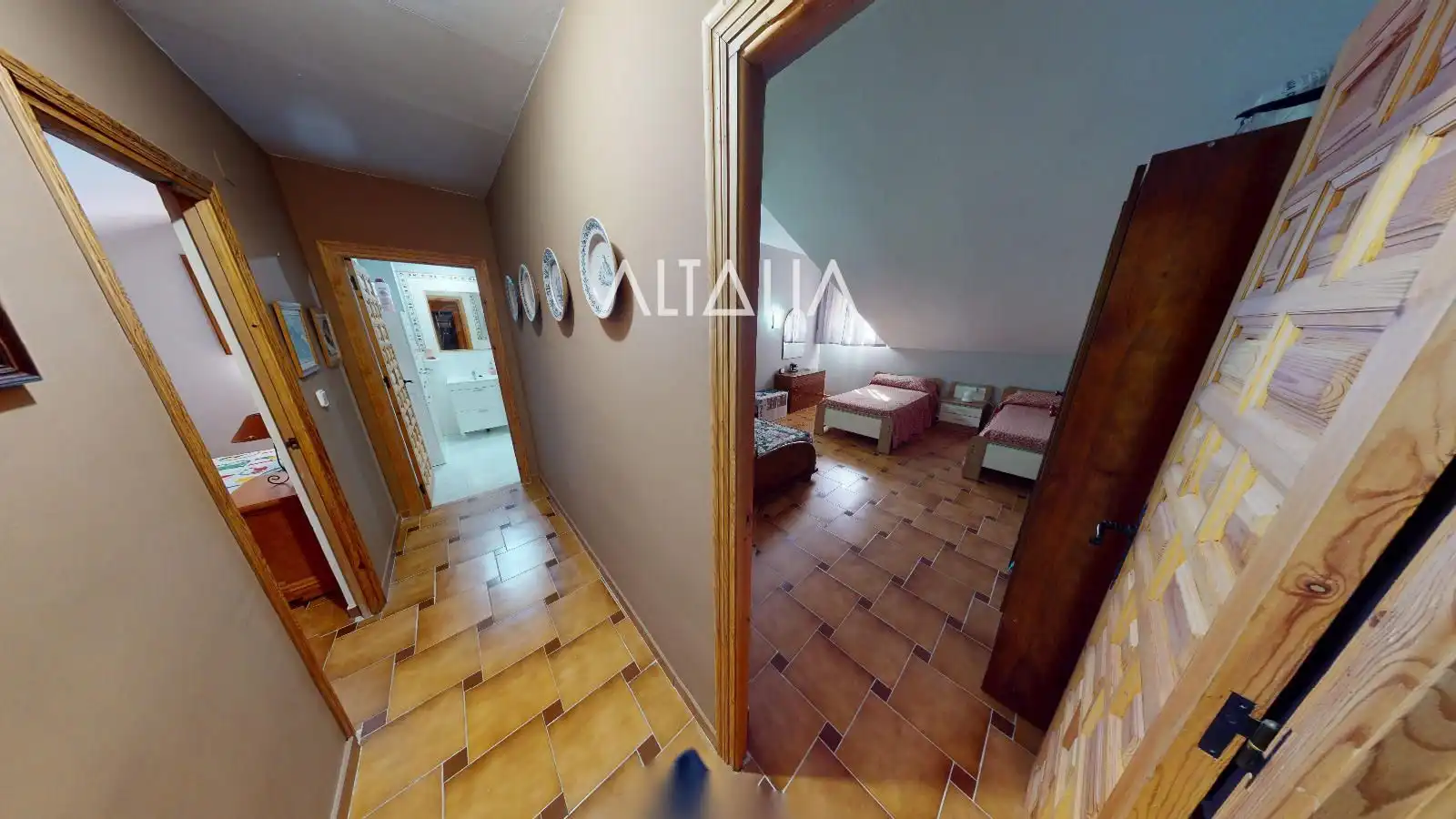 Dormitori de Casa o xalet en venda en Fuentenava de Jábaga amb Calefacció, Traster i Piscina