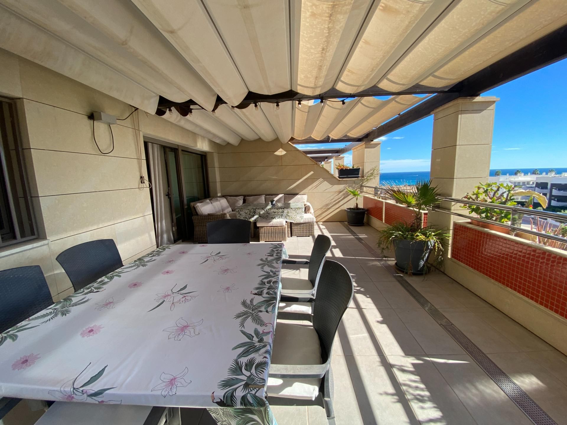 Terrassa de Apartament de lloguer en Elche / Elx amb Jardí privat, Terrassa i Traster