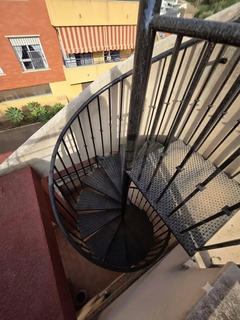 Terraza de Ático en venta en Málaga con Piscina comunitaria