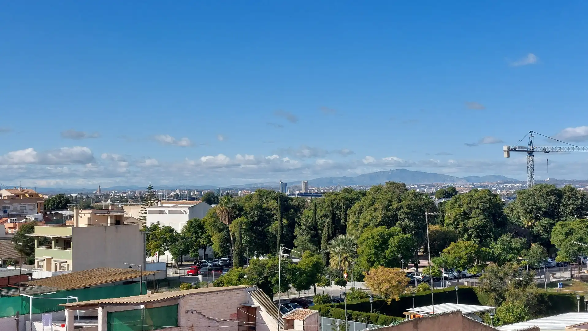 Vista exterior de Piso en venta en Murcia con Amueblado, Horno y Balcón