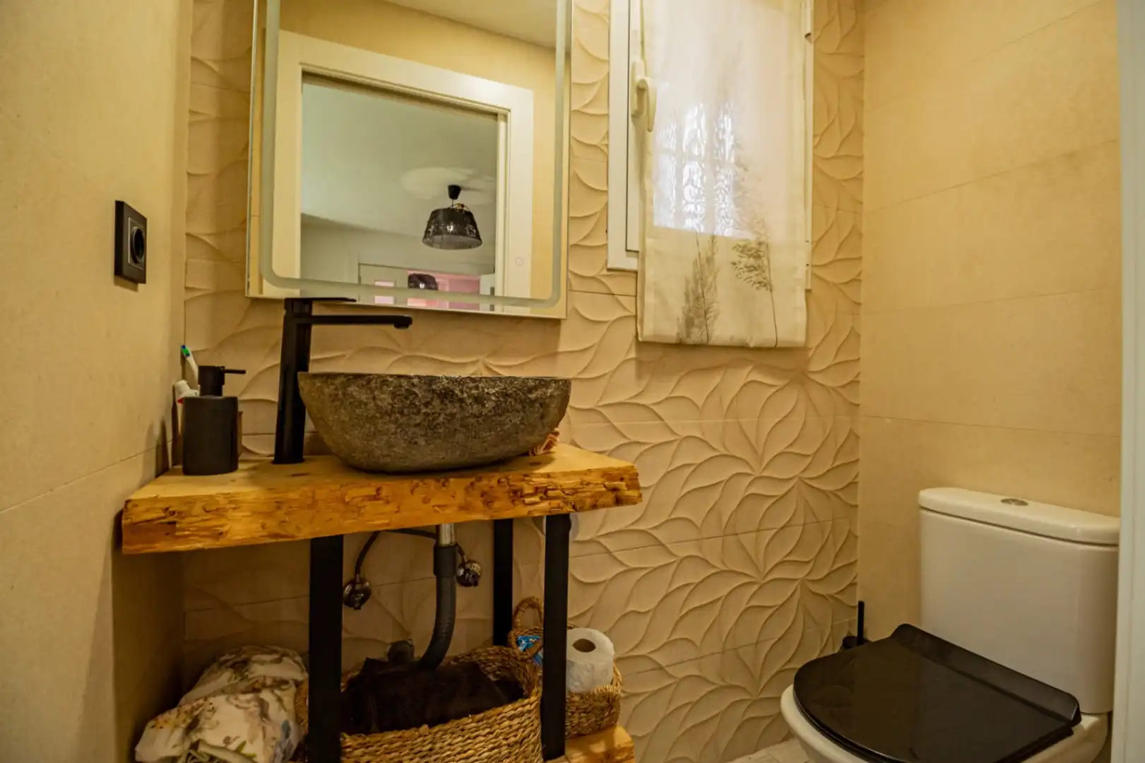 Baño de Casa o chalet de alquiler en L'Alfàs del Pi con Aire acondicionado, Calefacción y Jardín privado