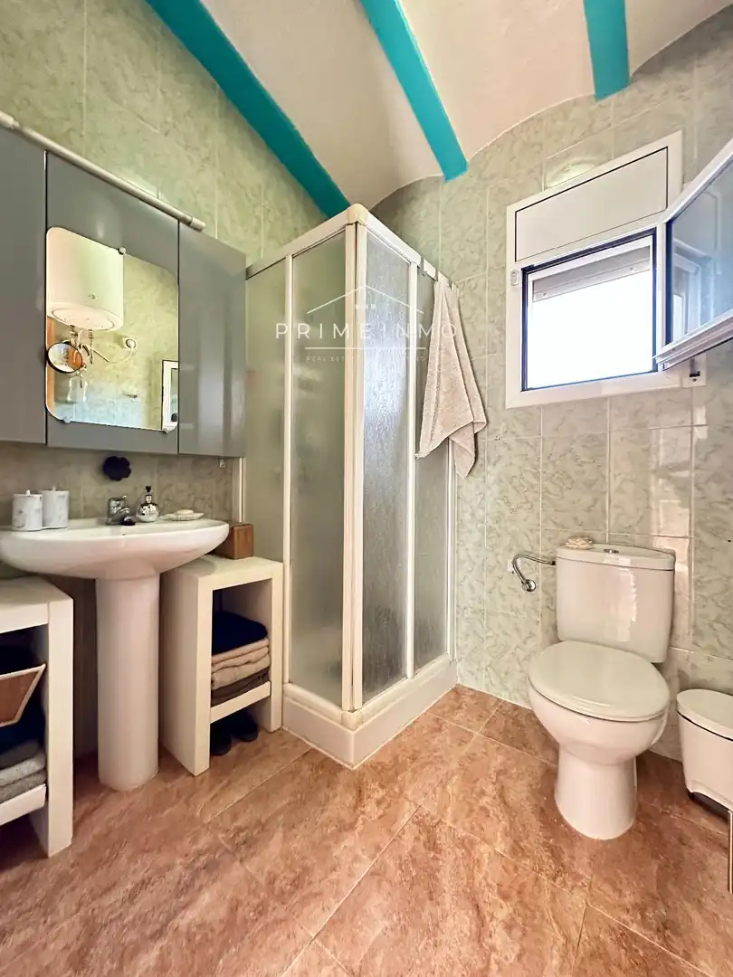 Baño de Finca rústica en venta en L'Ampolla con Aire acondicionado, Calefacción y Terraza
