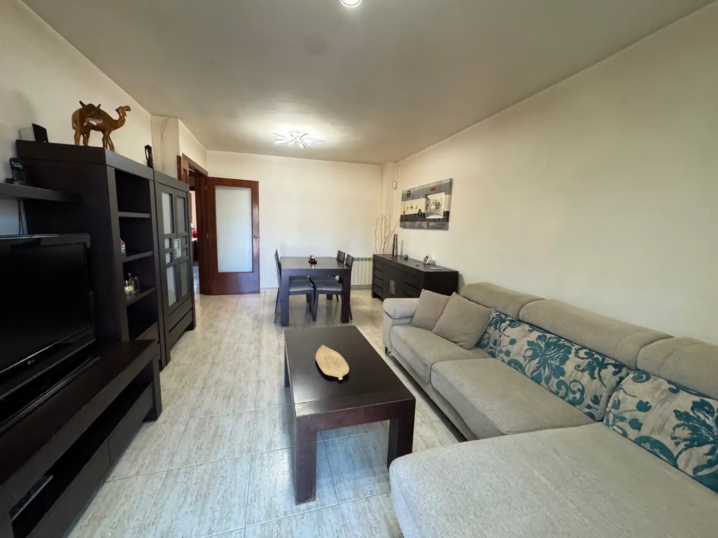 Living room of Flat for sale in Mollet del Vallès  with Air Conditioner, Heating and Balcony