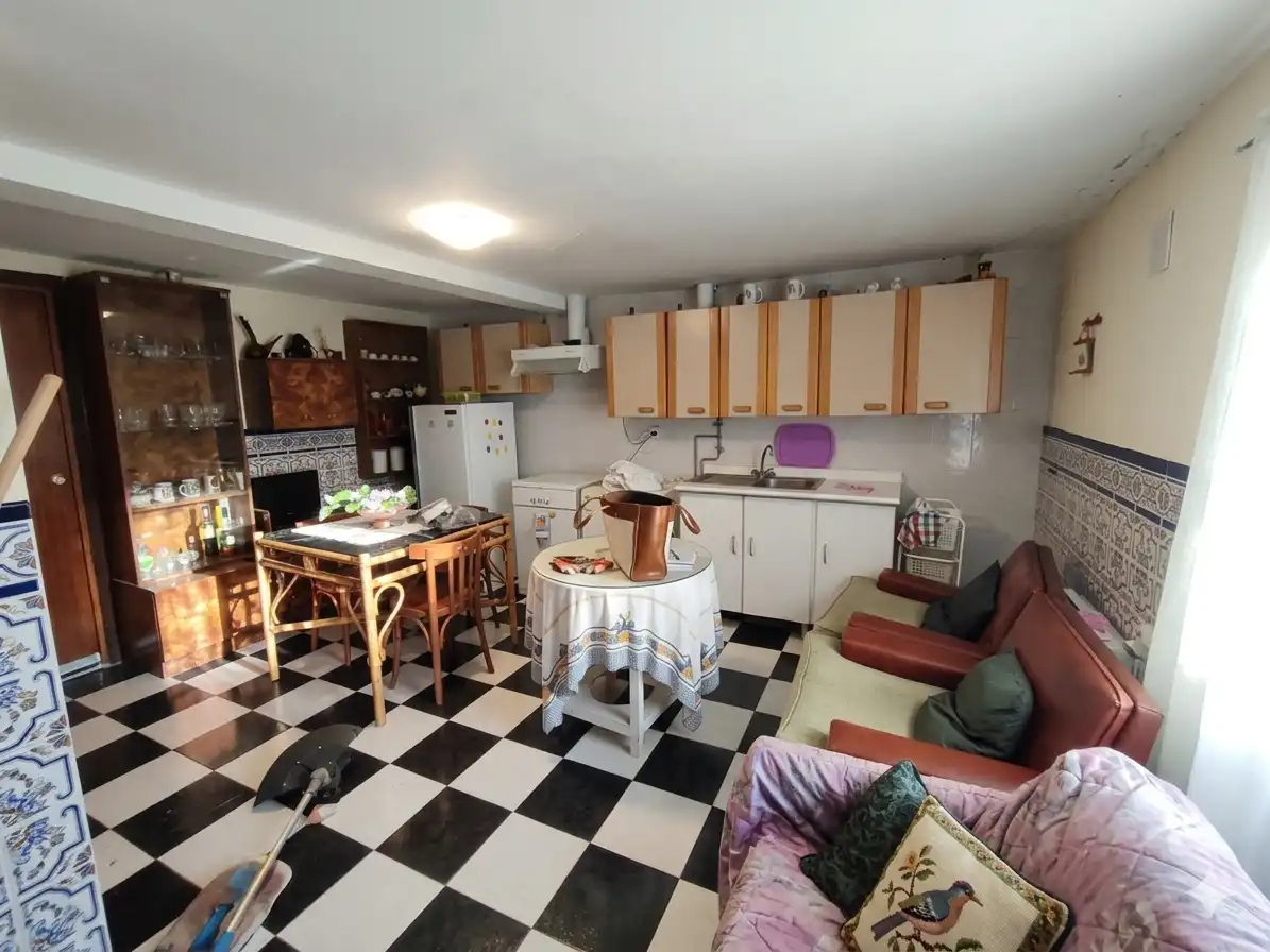Cocina de Casa o chalet en venta en Santa María de la Alameda con Jardín privado