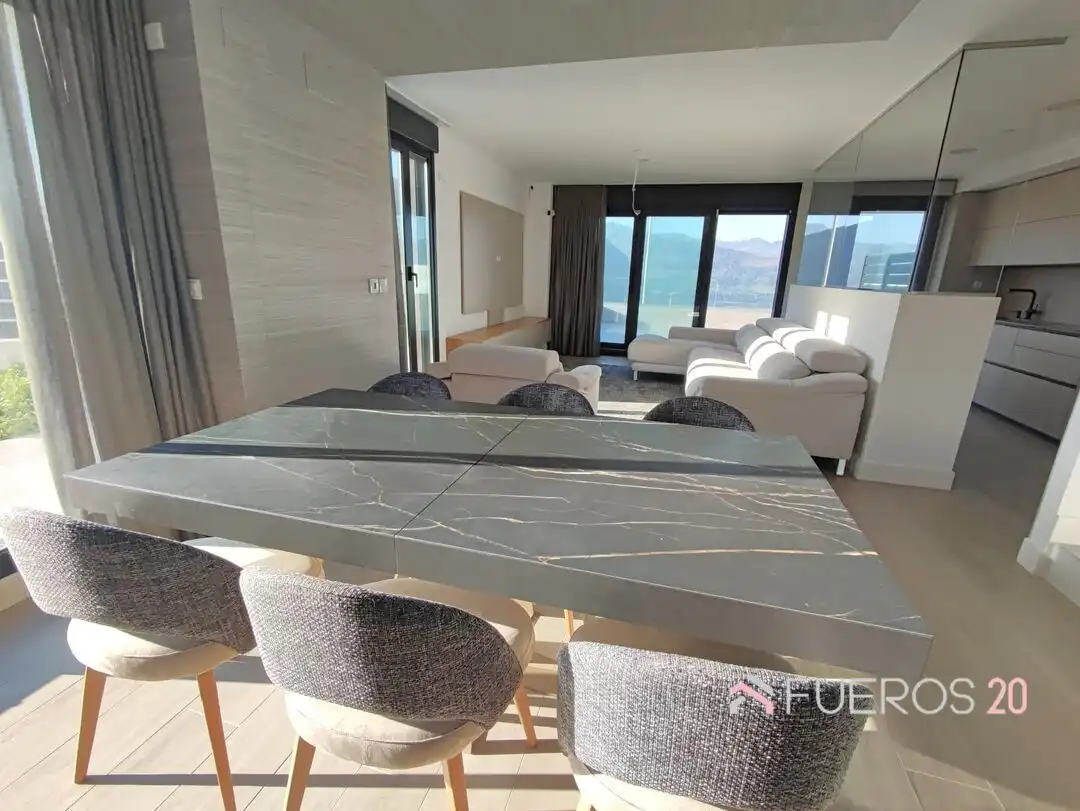 Comedor de Casa adosada en venta en Zierbena con Calefacción, Jardín privado y Terraza