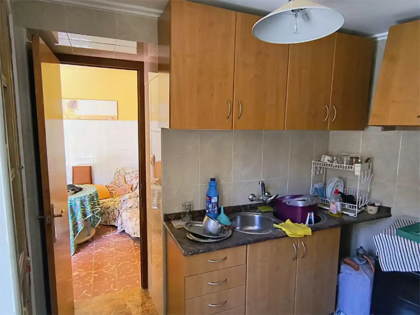 Cocina de Casa adosada en venta en Ledaña con Jardín privado, Trastero y Amueblado
