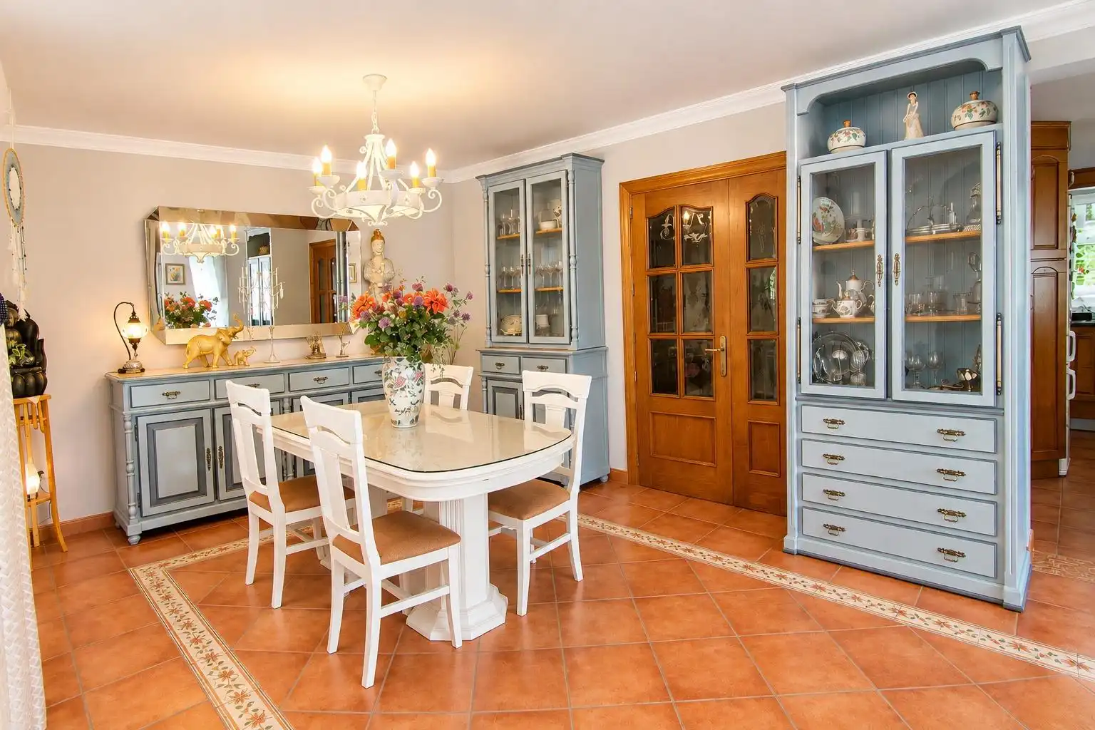 Dining room of Houses for sale in Coín, Málaga