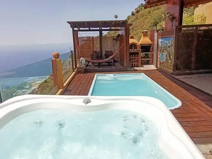 Piscina de Casa o chalet en venta en El Sauzal con Jardín privado, Terraza y Piscina