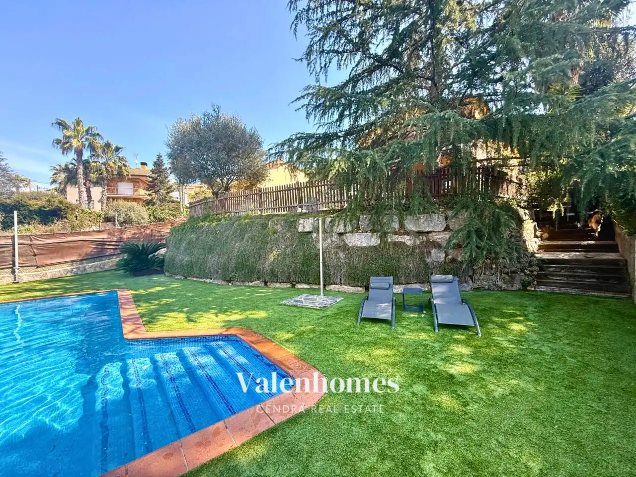 Vista exterior de Casa o chalet en venta en Vilanova del Vallès con Aire acondicionado, Calefacción y Jardín privado