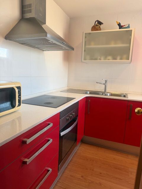 Kitchen of Flat for sale in Badia del Vallès  with Heating, Parquet flooring and Furnished