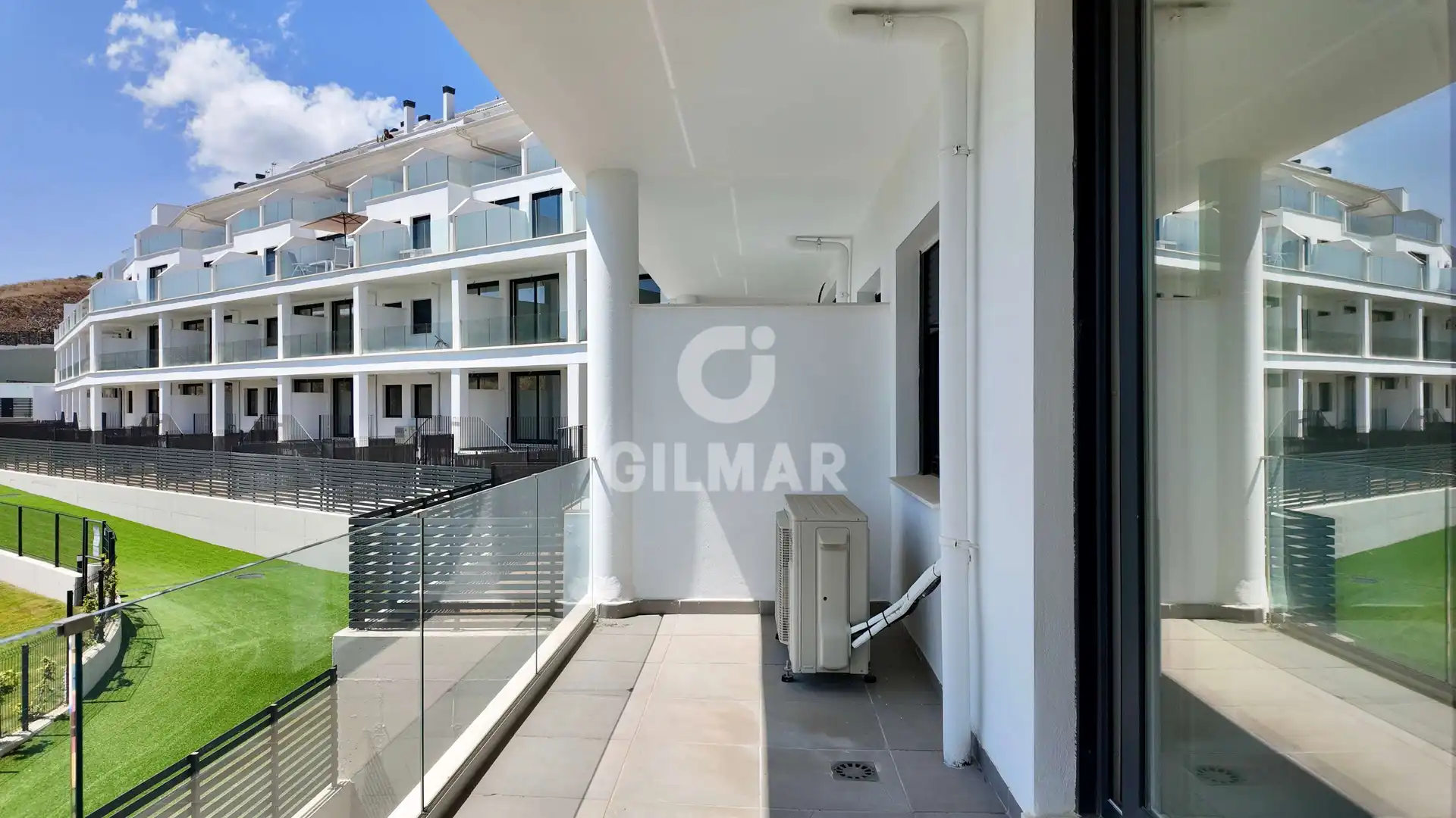 Terrace of Flat for sale in Fuengirola  with Heating, Private garden and Storage room