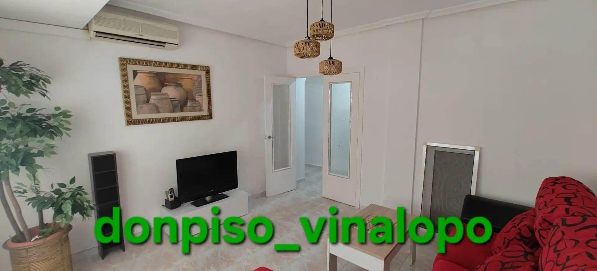 Wohnzimmer von Wohnungen zum Verkauf in Elda mit Klimaanlage, Abstellraum und Balkon