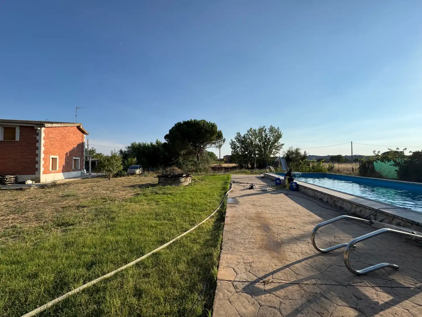 Piscina de Casa o chalet en venta en Peñafiel con Jardín privado, Terraza y Trastero