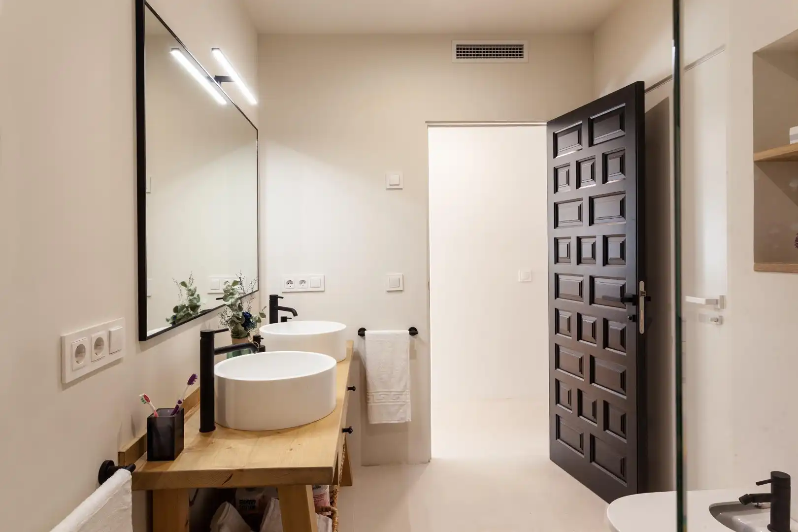 Bathroom of Houses for rent in Pedreguer  with Air Conditioner, Heating and Private garden