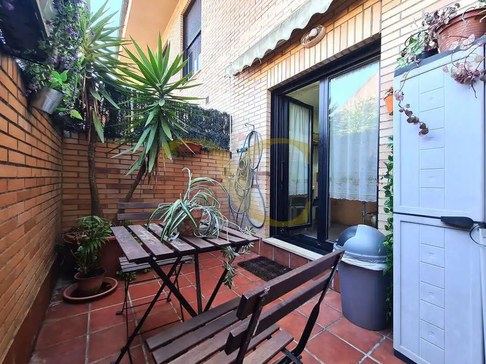 Terraza de Casa adosada en venta en Gijón  con Calefacción, Jardín privado y Terraza