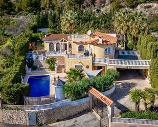 Exterior view of House or chalet for sale in Calpe / Calp  with Air Conditioner, Terrace and Furnished