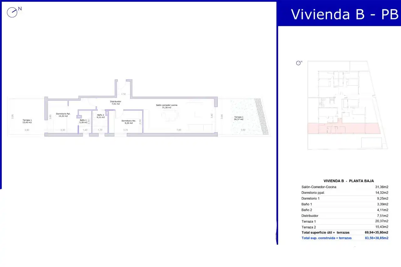 Apartament amb piscina en venda a Casco Antiguo, imagen 15