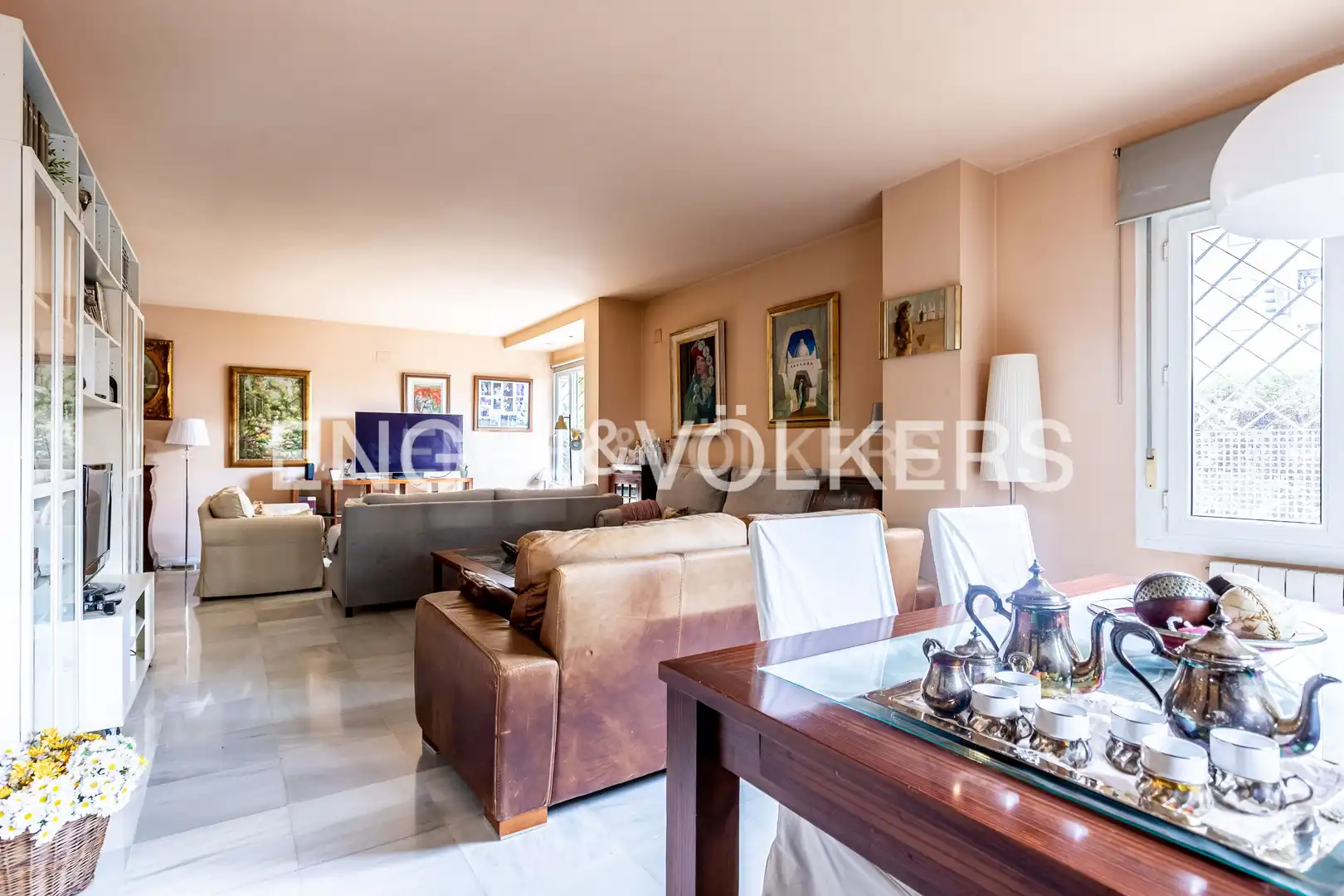 Sala de estar de Piso de alquiler en Sevilla con Aire acondicionado, Calefacción y Trastero