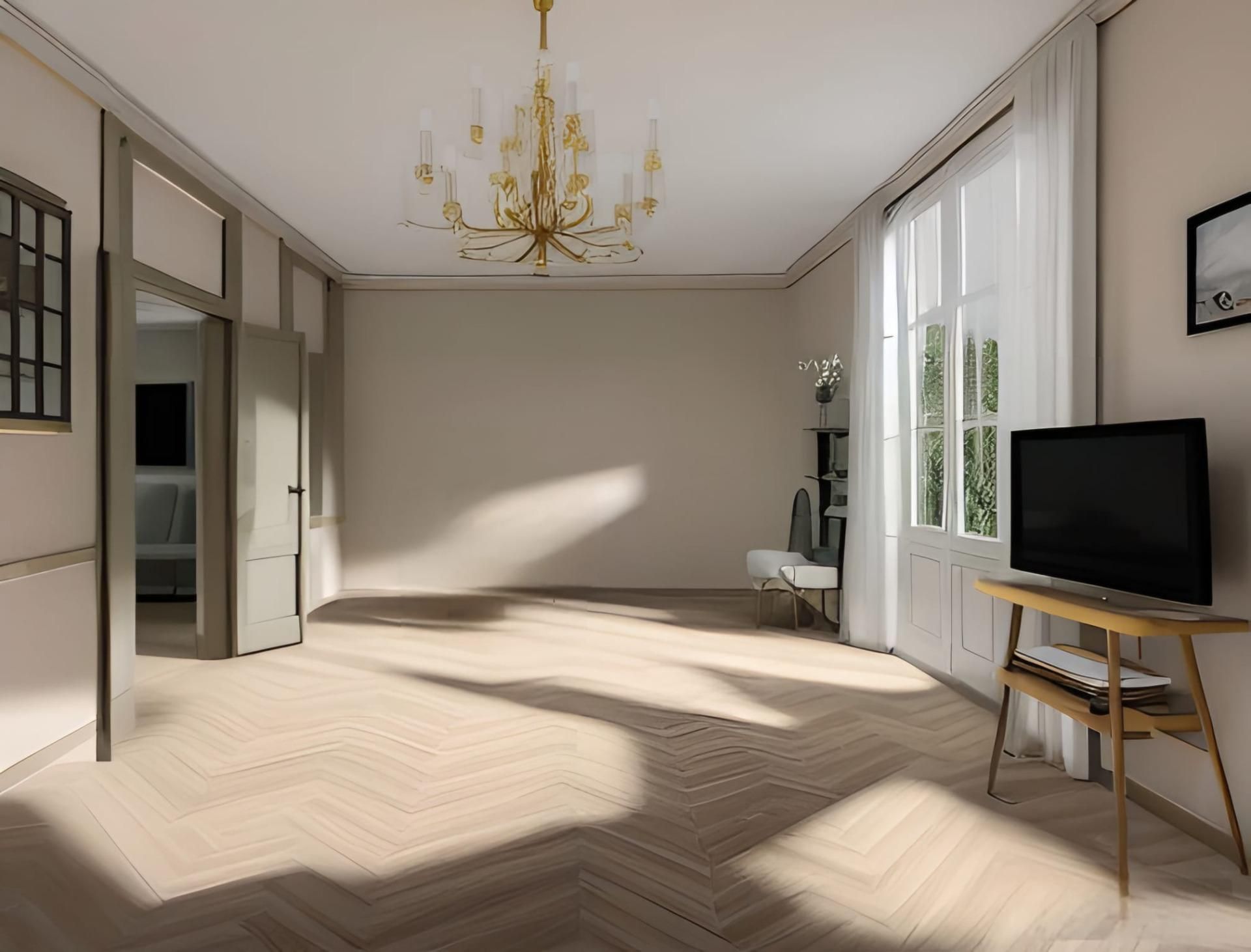Living room of Flat for sale in  Barcelona Capital  with Balcony
