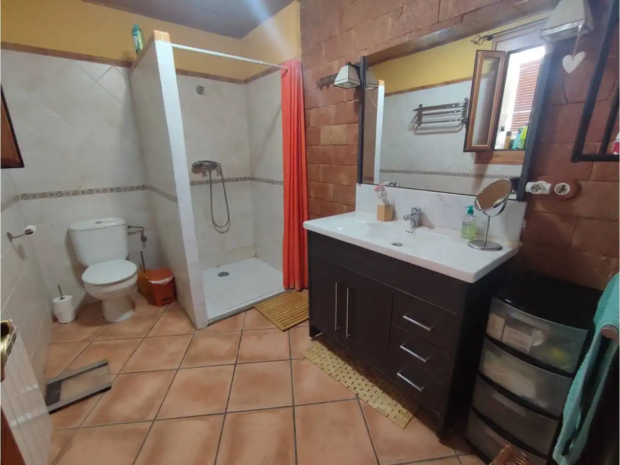 Bathroom of Houses for sale in Torrelavit  with Heating and Furnished