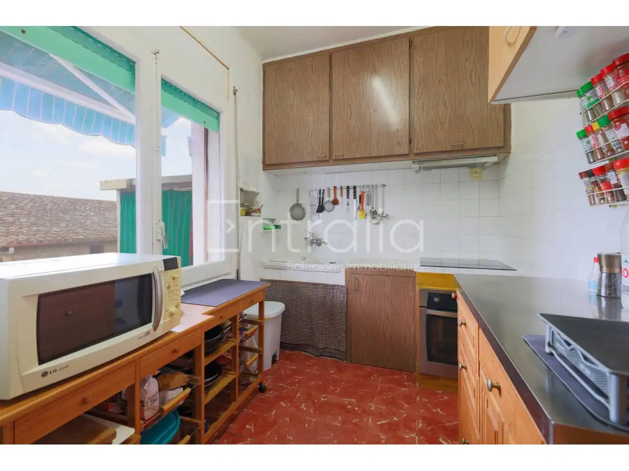 Cocina de Casa o chalet en venta en Jafre con Calefacción, Jardín privado y Terraza