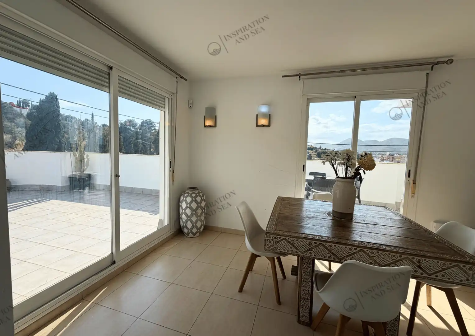 Terrasse von Wohnung zum Verkauf in Eivissa mit Klimaanlage, Terrasse und Möbliert