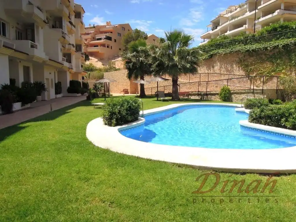 Piscina de Apartamento en venta en Altea con Aire acondicionado, Calefacción y Terraza
