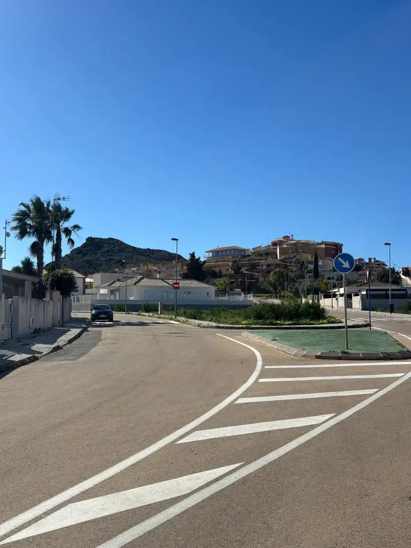 Vista exterior de Pis en venda en Cartagena amb Jardí privat, Terrassa i Traster