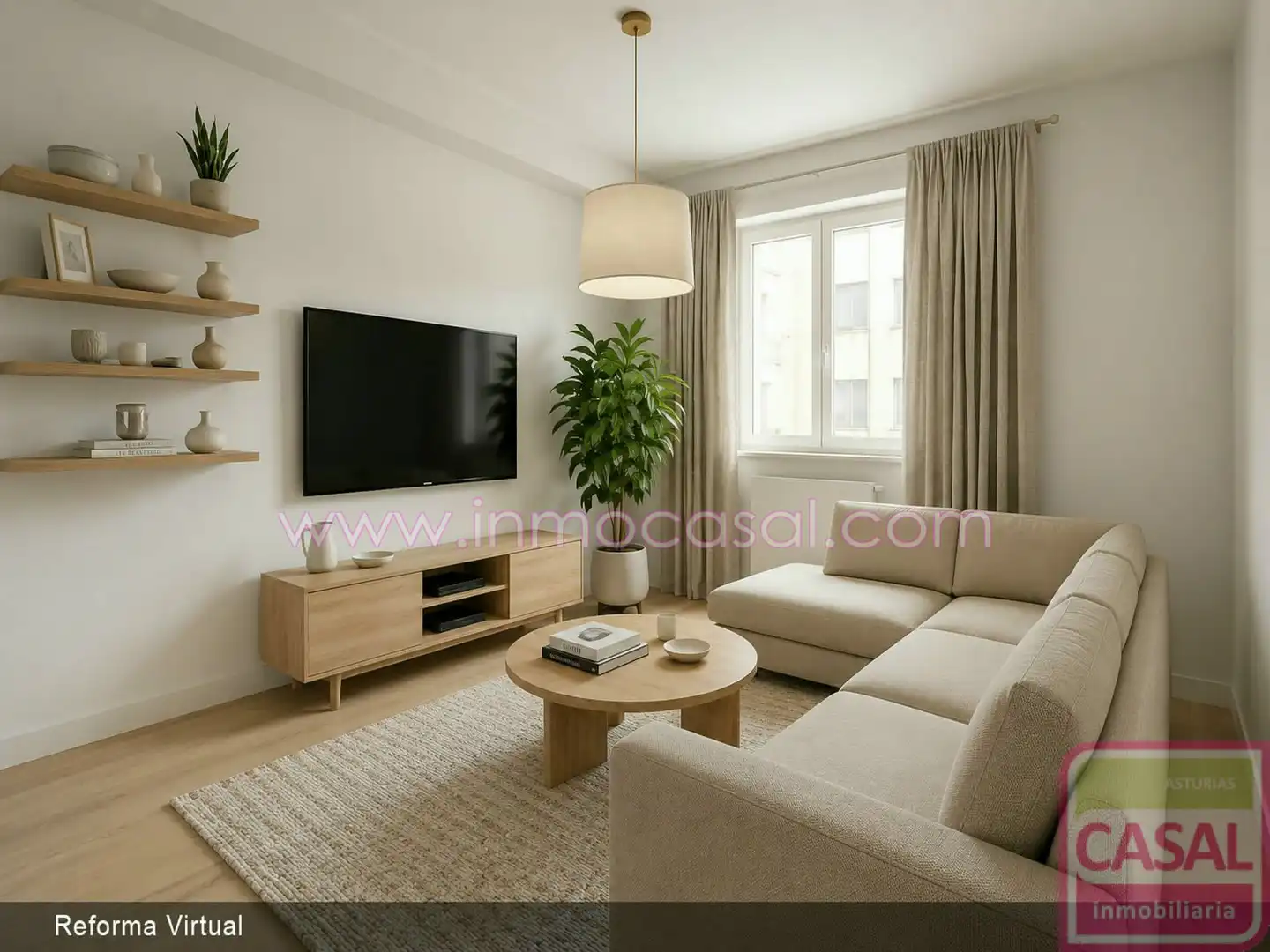 Living room of Flat for sale in Avilés  with Heating