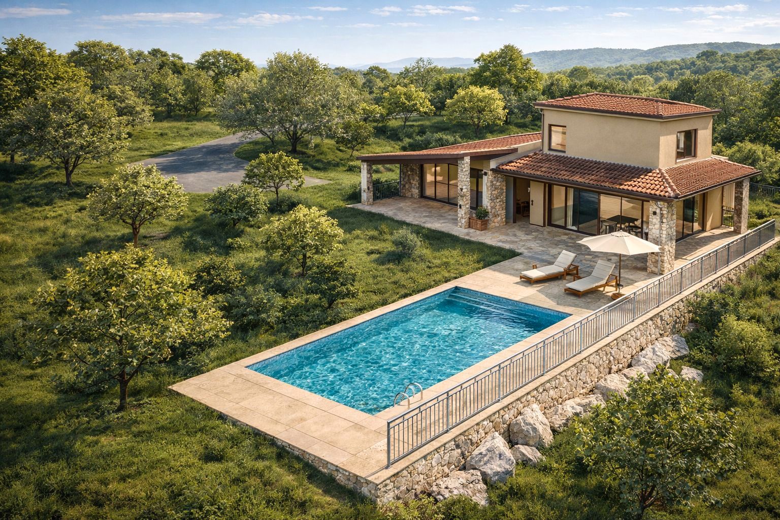 Piscina de Casa o chalet en venta en L'Ametlla de Mar 