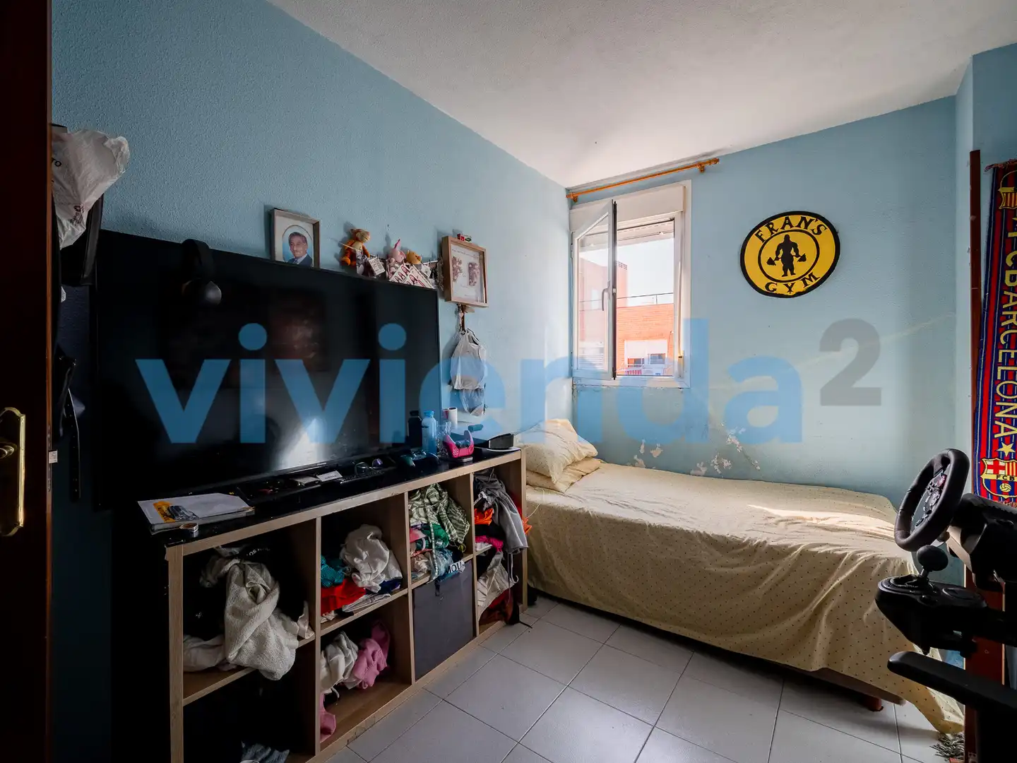 Bedroom of Flat for sale in Madrid  with Heating