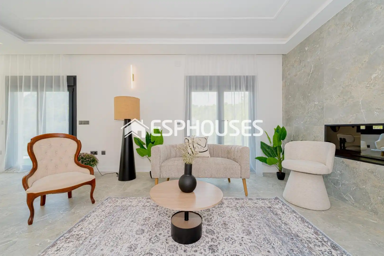 Sala de estar de Casa o chalet en venta en Altea con Balcón