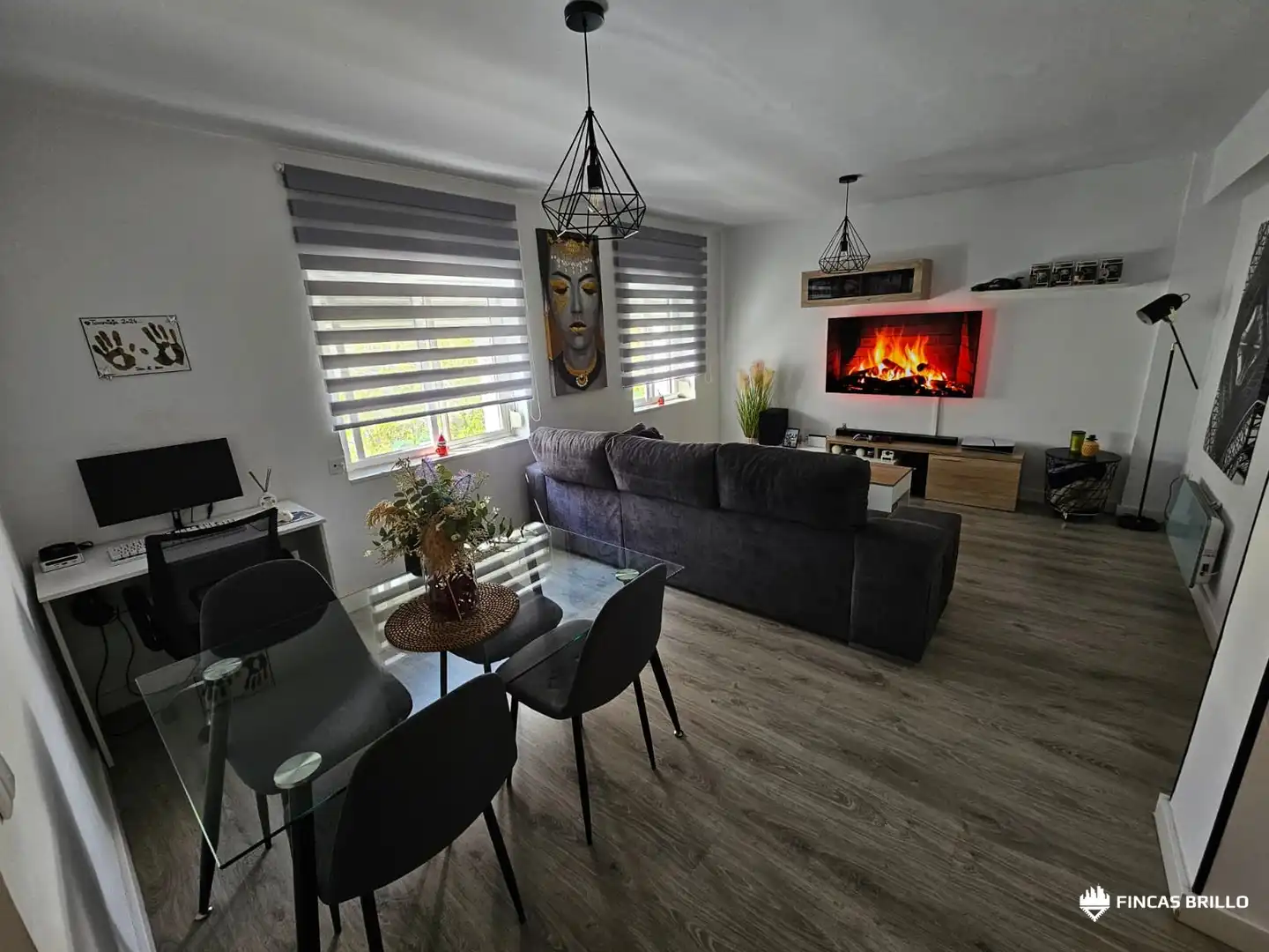 Wohnzimmer von Wohnung zum Verkauf in Cáceres mit Klimaanlage, Heizung und Terrasse