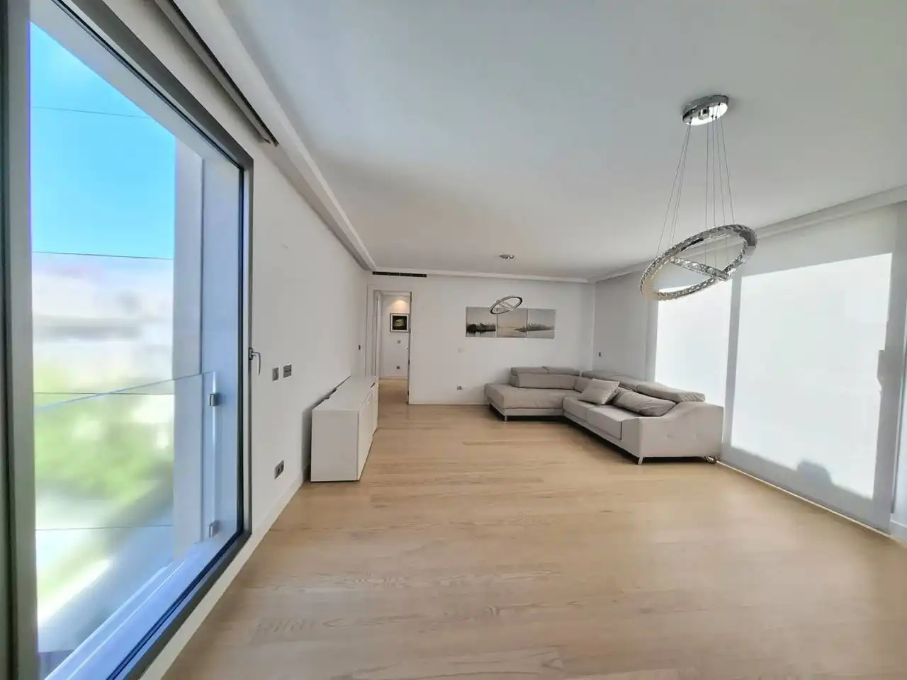 Sala de estar de Piso de alquiler en Madrid con Aire acondicionado, Calefacción y Parquet