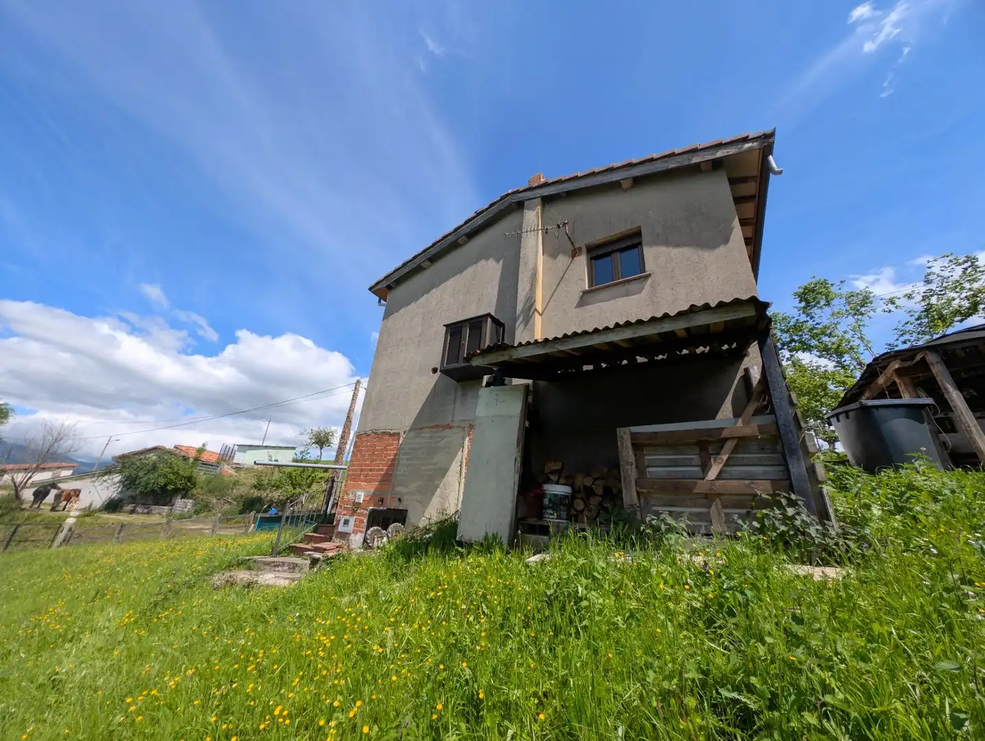 Vista exterior de Casa o chalet en venta en Laviana con Calefacción y Terraza