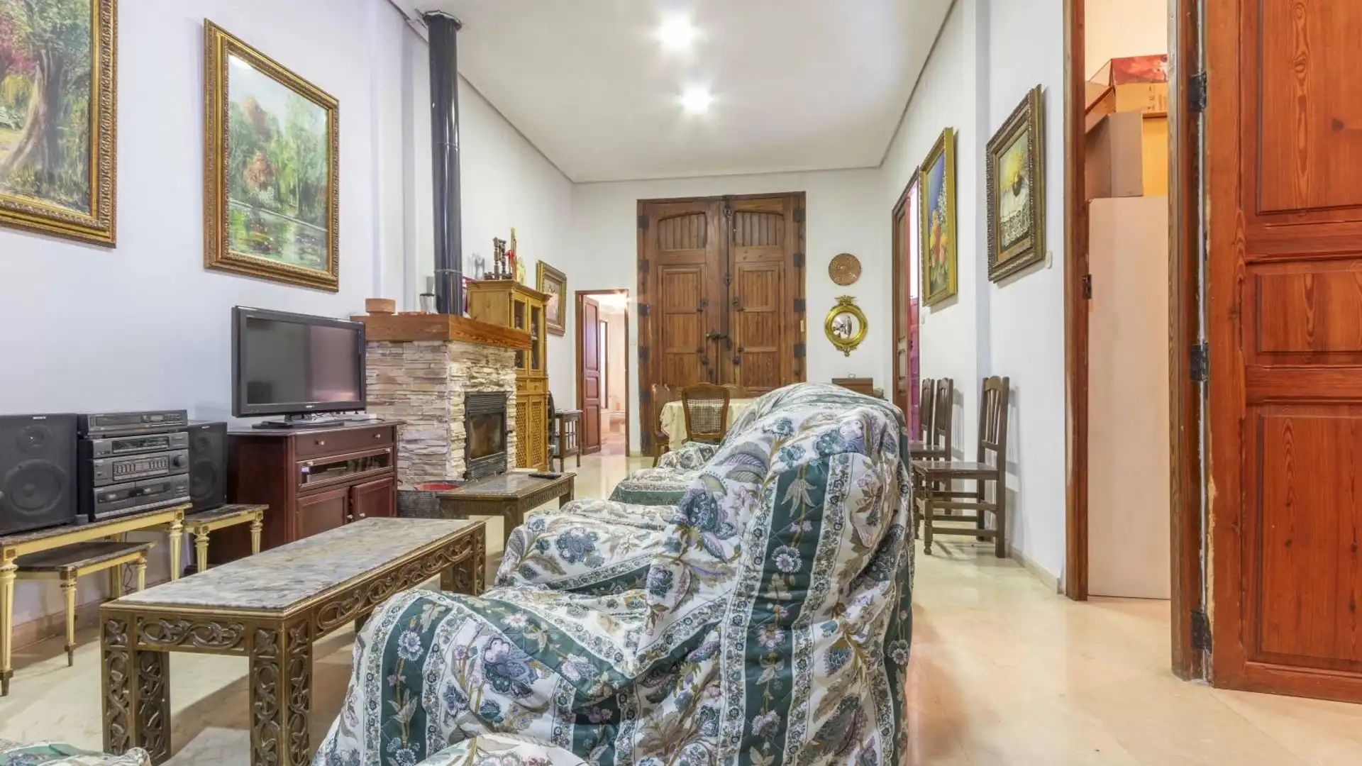 Living room of Houses for sale in Estivella
