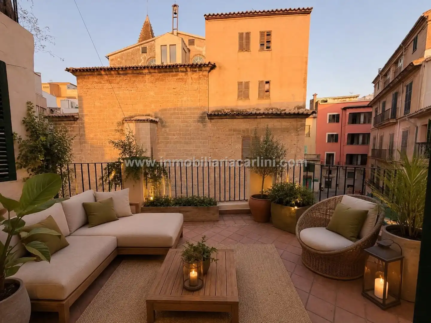 Terrassa de Àtic en venda en  Palma de Mallorca amb Terrassa