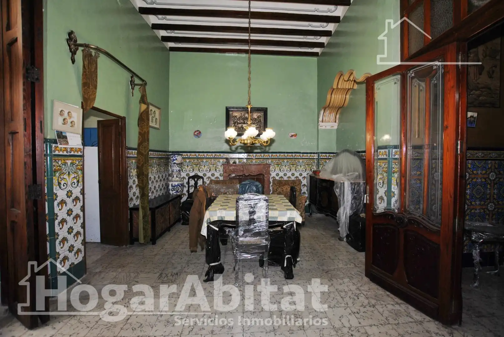 Menjador de Casa o xalet en venda en Pego amb Terrassa, Traster i Moblat