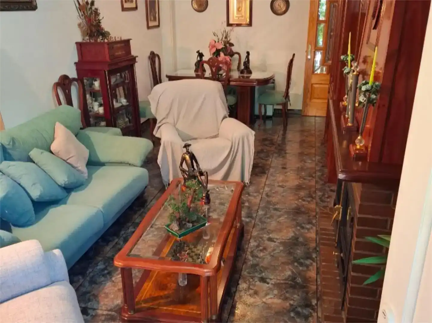 Sala d'estar de Dúplex en venda en Mazarrón amb Aire condicionat i Balcó