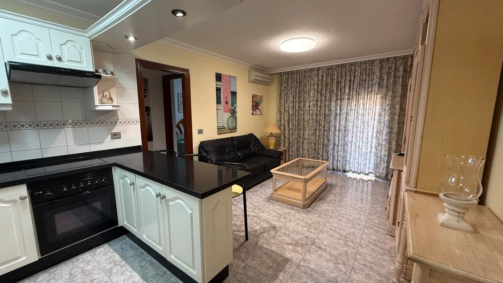 Living room of Apartment for sale in Granadilla de Abona  with Air Conditioner, Terrace and Storage room