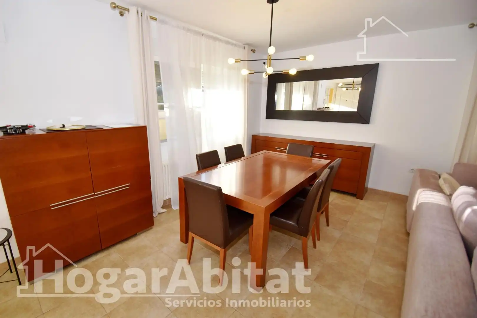 Menjador de Casa o xalet en venda en Borriol amb Calefacció, Jardí privat i Terrassa