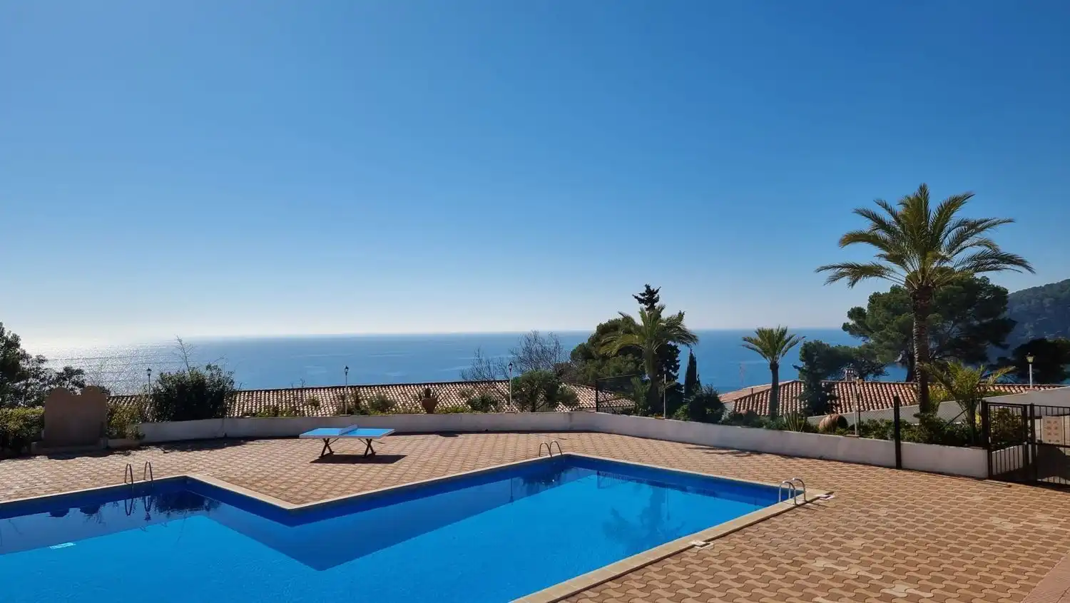 Swimming pool of Flat for sale in Tossa de Mar  with Private garden, Terrace and Furnished