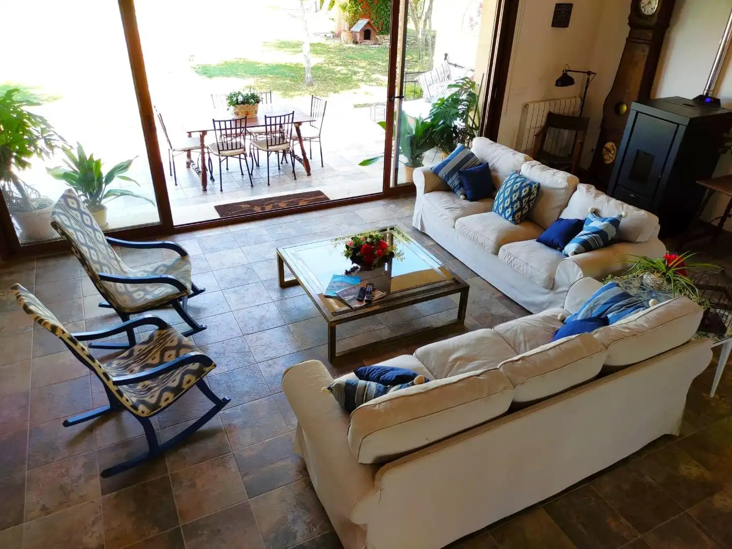 Wohnzimmer von Country house zum Verkauf in Muro mit Klimaanlage, Heizung und Privatgarten