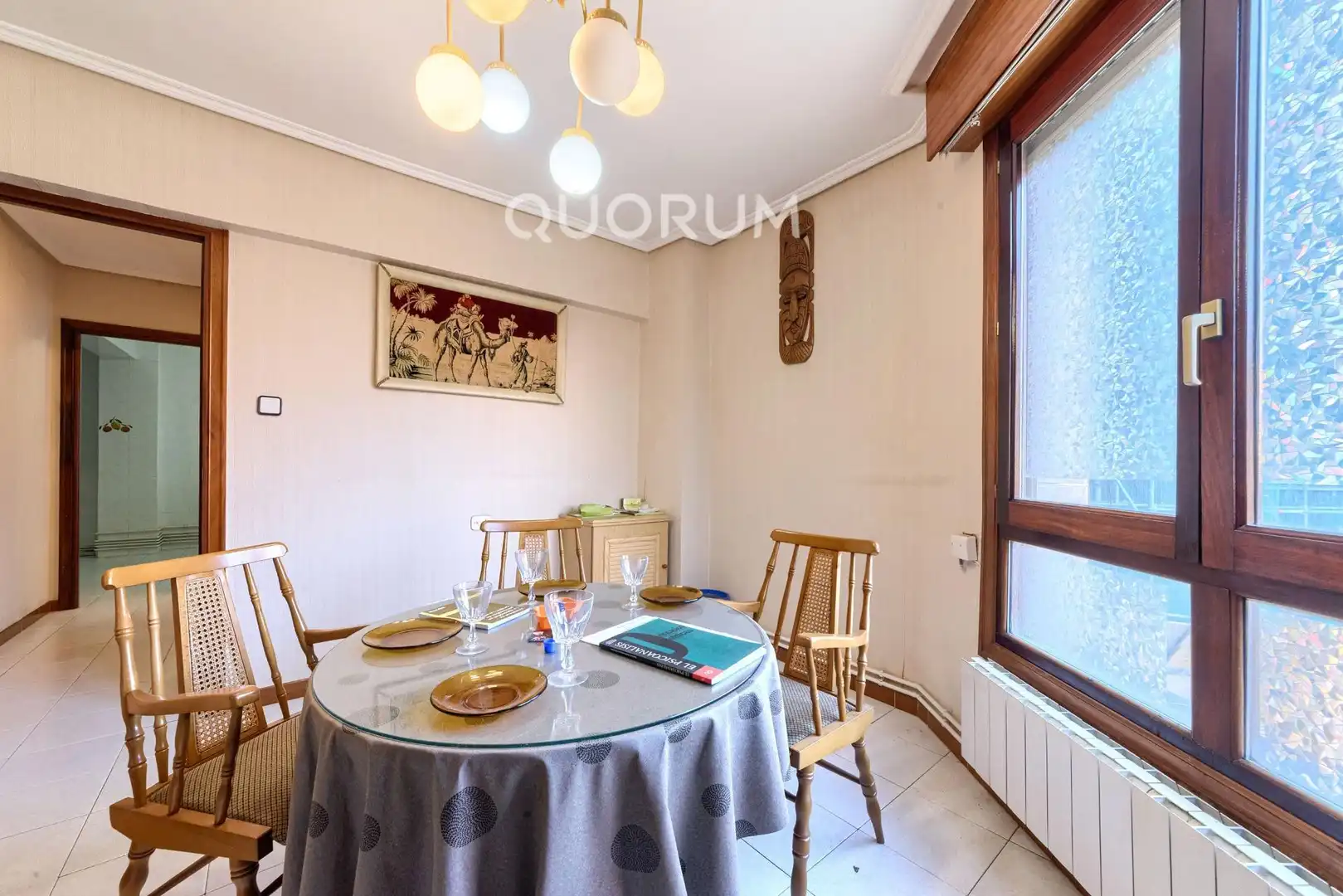 Esszimmer von Wohnung zum Verkauf in Basauri  mit Heizung und Balkon