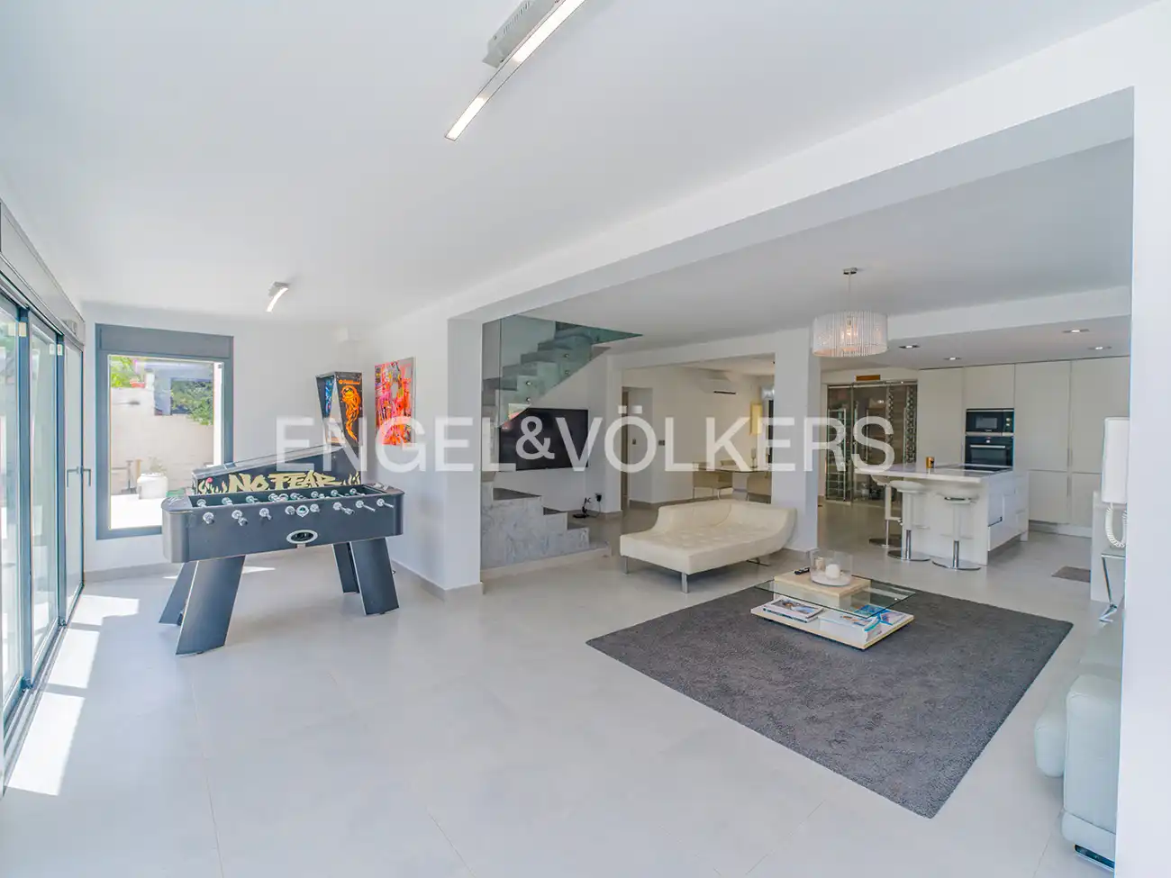 Sala de estar de Casa o chalet en venta en El Campello con Aire acondicionado, Calefacción y Jardín privado