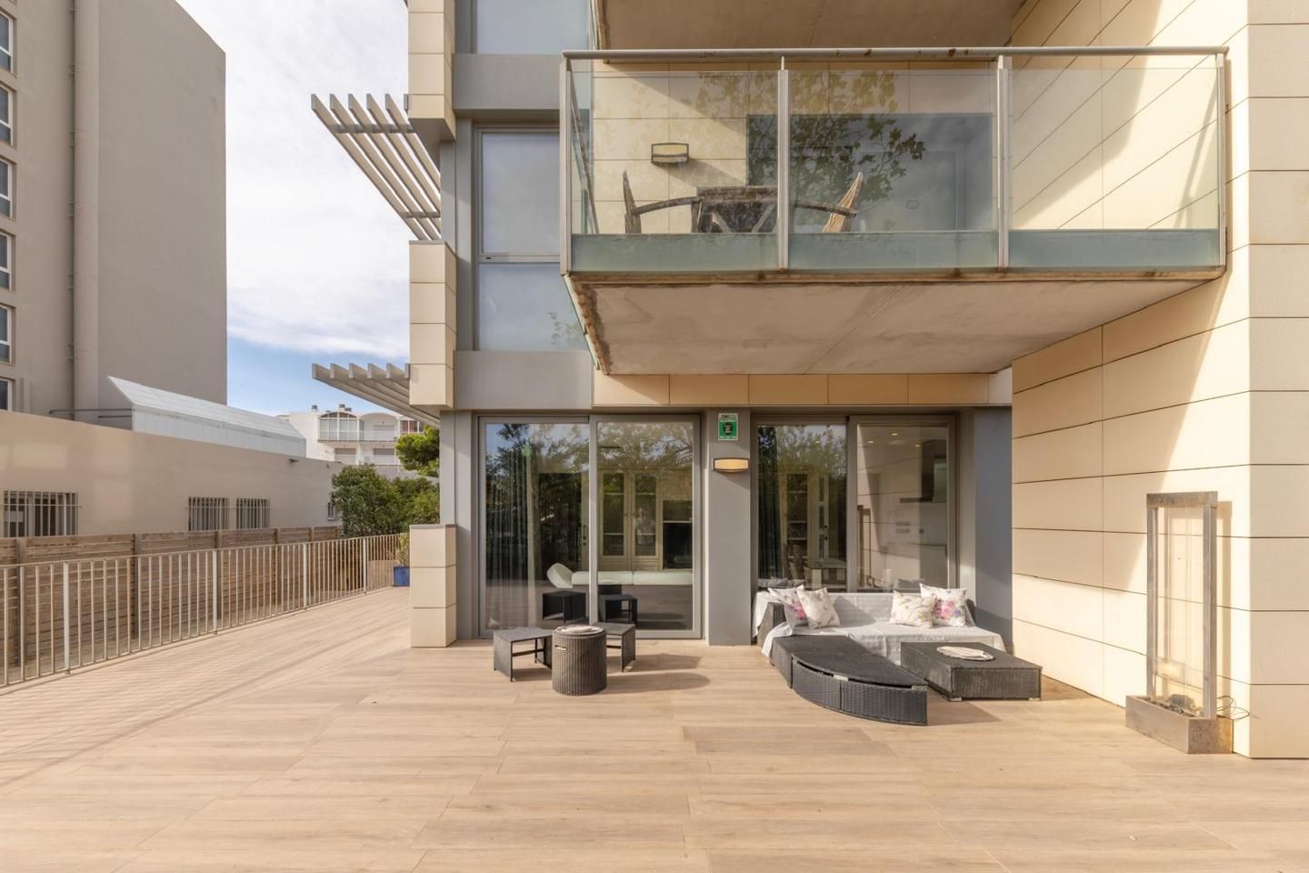 Terrace of Planta baja for sale in Roses  with Air Conditioner, Terrace and Furnished