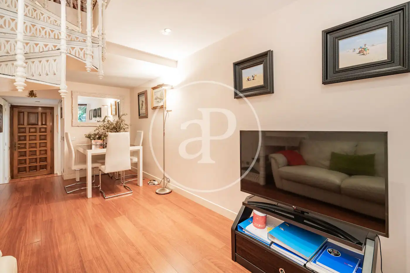 Maisonette zur Miete in Madrid mit Klimaanlage, Heizung und Privatgarten