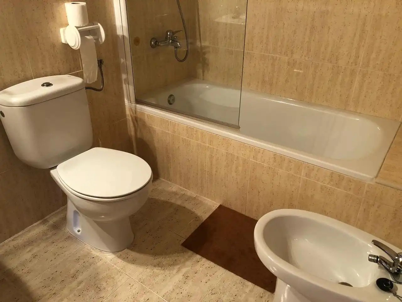 Badezimmer von Wohnung zur Miete in Vera mit Klimaanlage, Terrasse und Möbliert